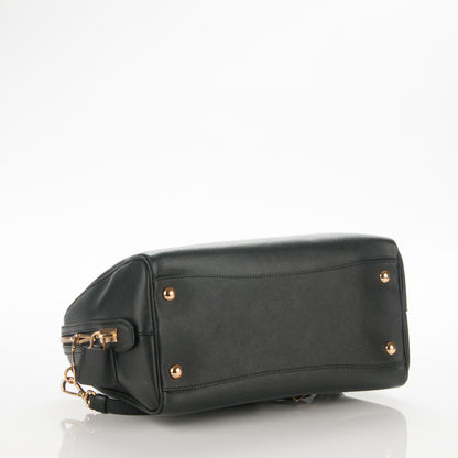 Prada Saffiano Lux Bowler Black 4 of 8