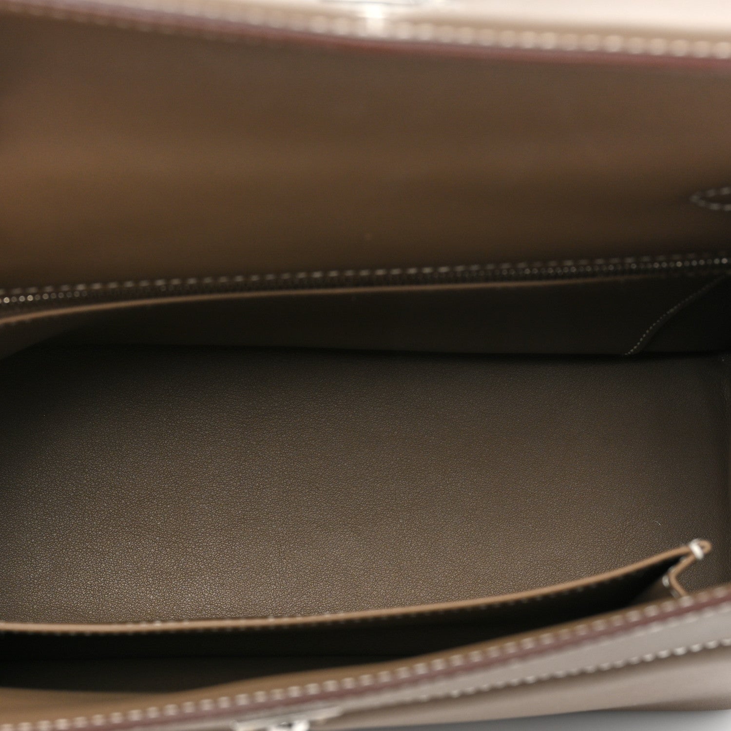 Hermes Swift Kelly Padded Sellier 25 Etoupe 5 of 7