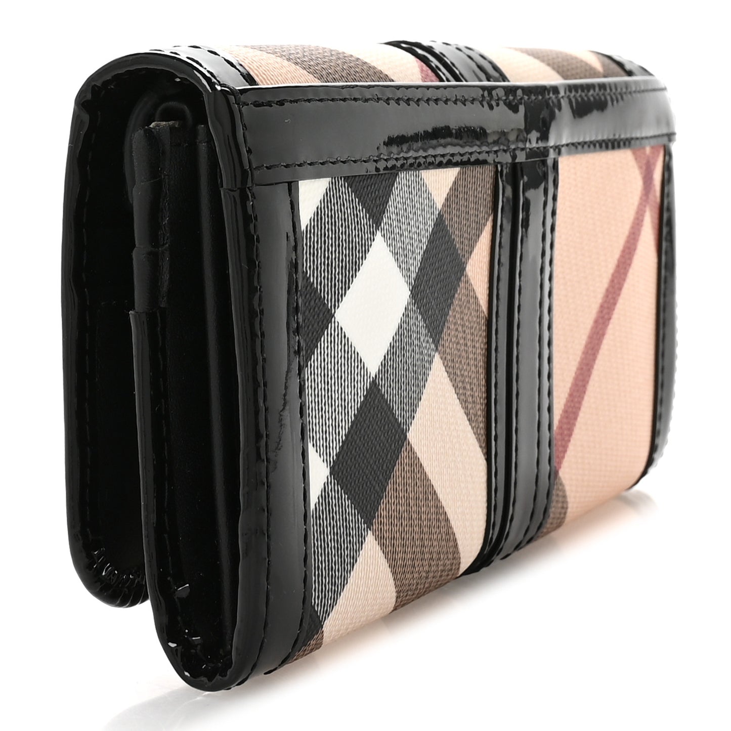 Nova Check Penrose Continental Wallet Black