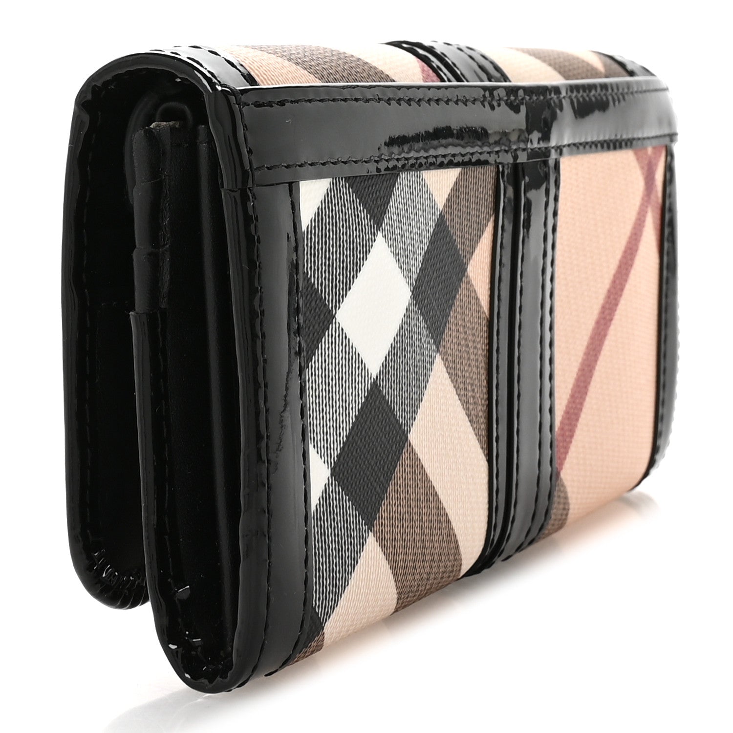 Burberry Nova Check Penrose Continental Wallet Black 3 of 8