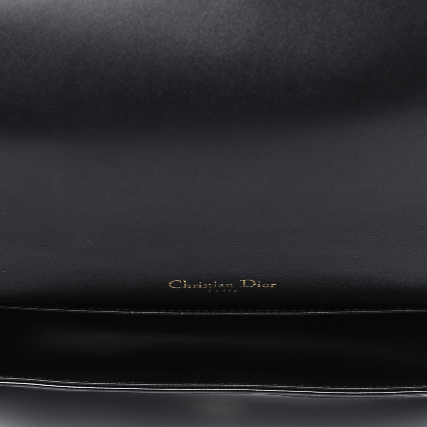 Patent Cannage Lady Dior Pouch Black