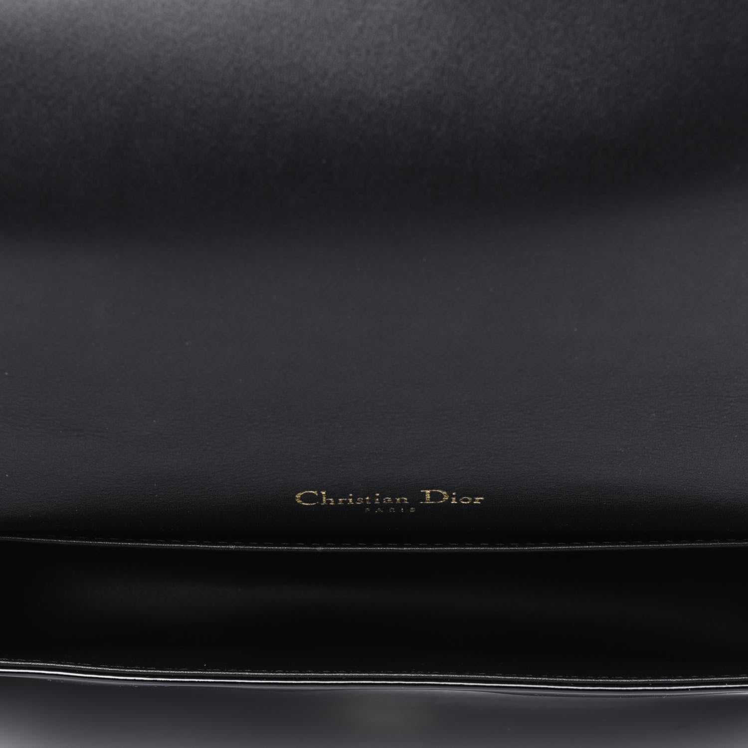 Christian Dior Patent Cannage Lady Dior Pouch Black 5 of 5