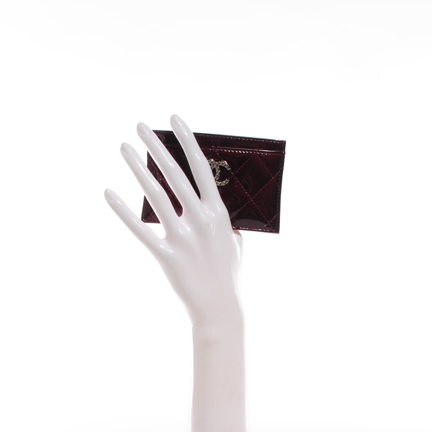 Chanel Patent Calfskin Quilted Brilliant Card Holder 2 of 9