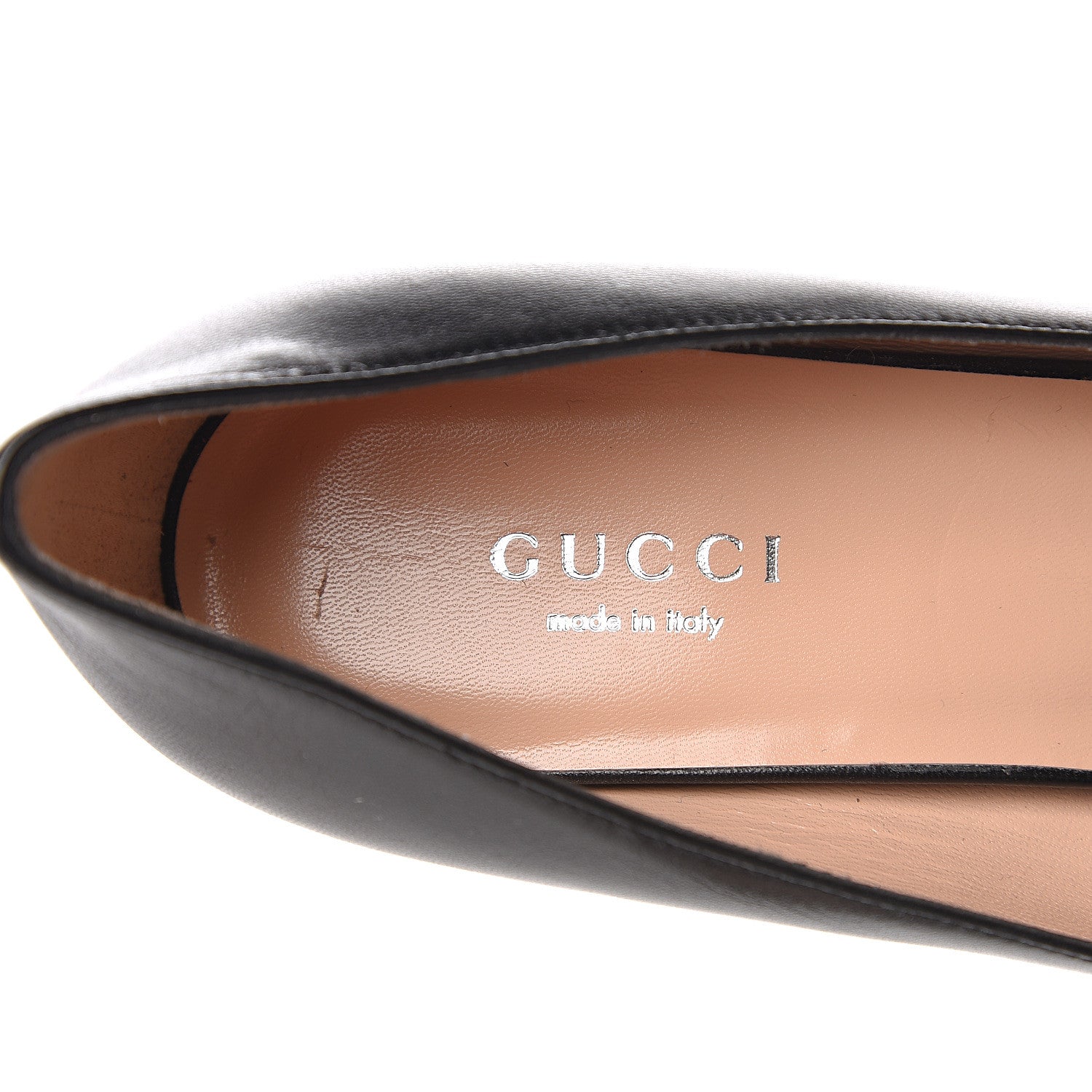 Gucci Malaga Kid Crystal Square G Madelyn Mid Heel Loafer Pumps 36 Black 6 of 10