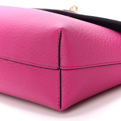 Mulberry Classic Grain Calfskin Darley Cosmetic Pouch Pink 9 of 9