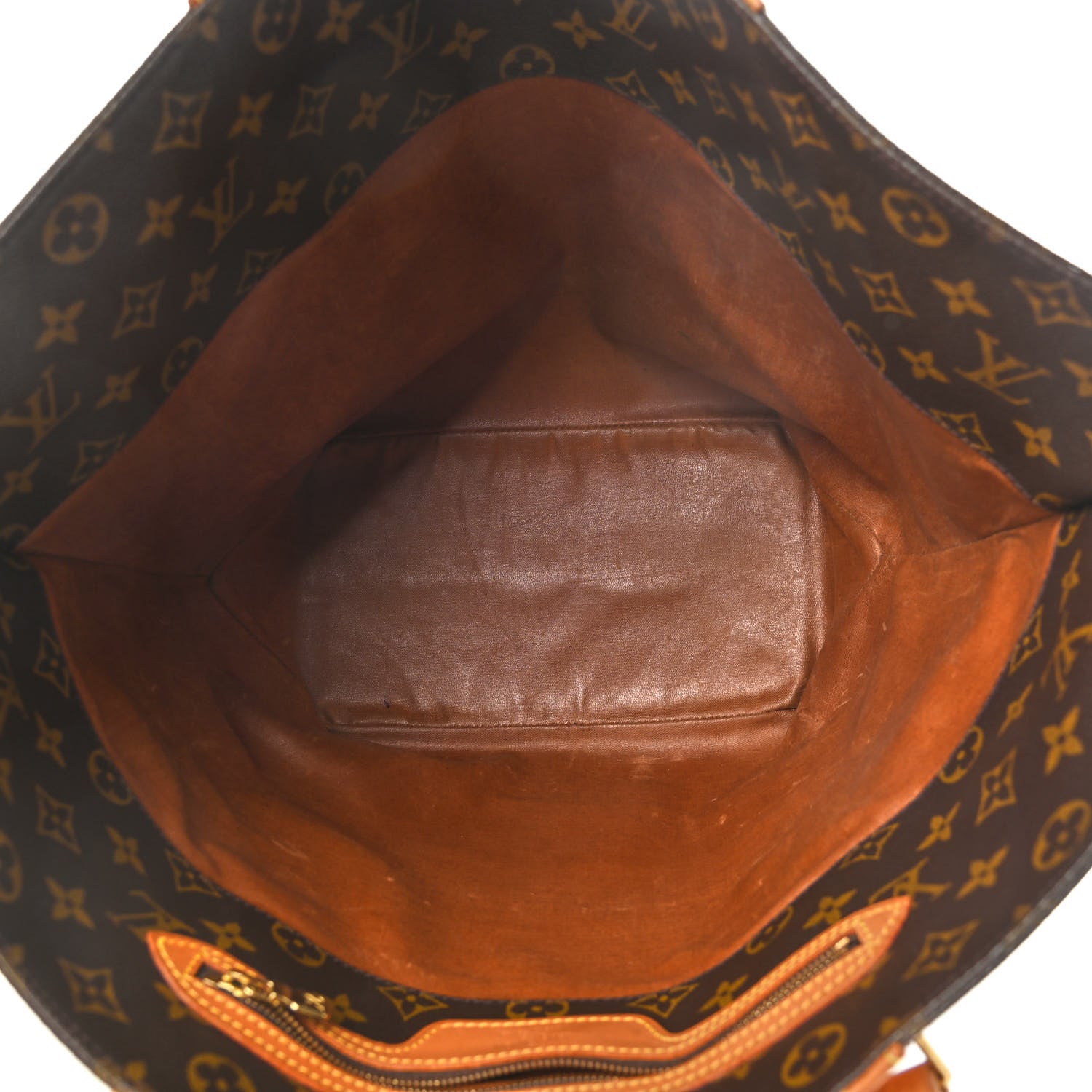 Louis Vuitton Monogram Sac Shopping Tote 5 of 12