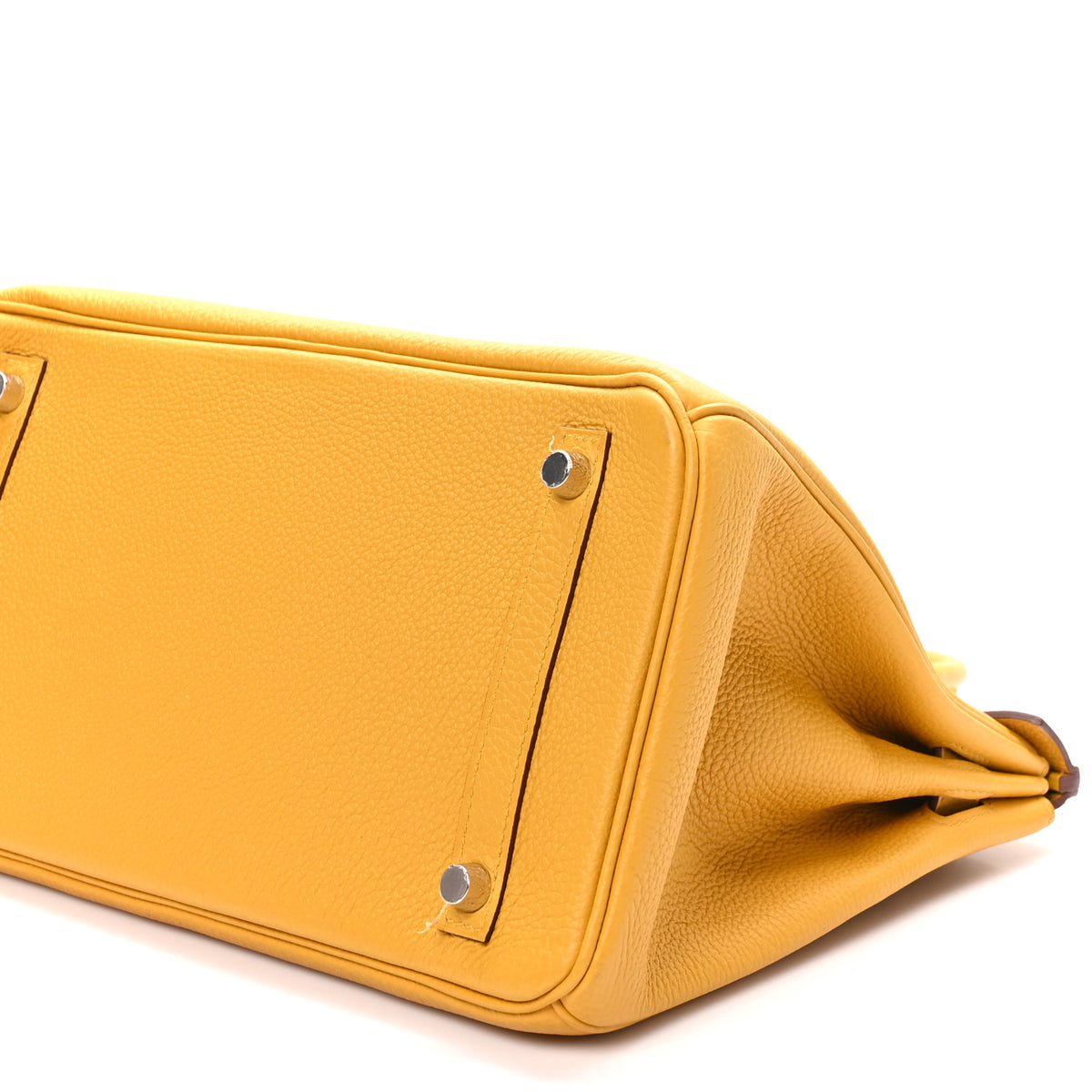 Hermes Togo BIRKIN 30 Jaune Ambre 10 of 10