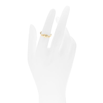 Tiffany 18K Yellow Gold Mini Elsa Peretti Bean Ring 51 5.75 2 of 5