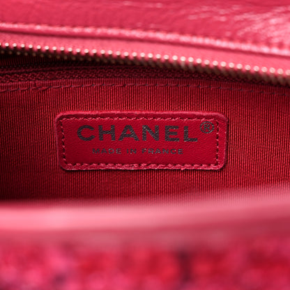 Chanel Tweed Calfskin Small Gabrielle Hobo Pink 5 of 16