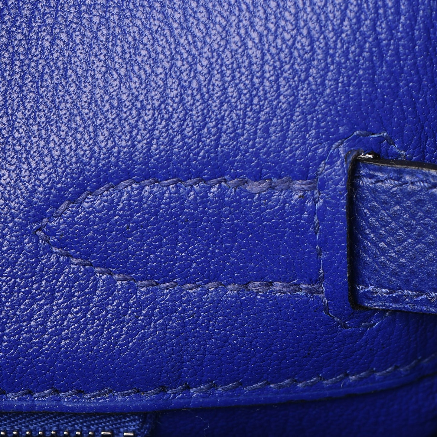 Epsom Birkin 30 Bleu Electrique