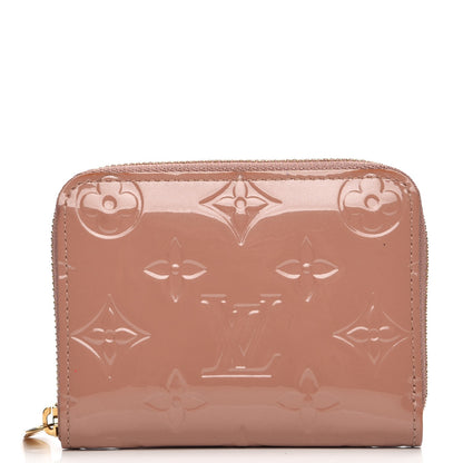 Louis Vuitton Vernis Zippy Coin Purse Rose Velours 1 of 7