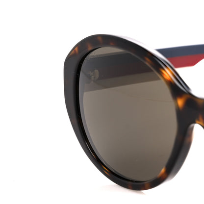 Gucci Round Web Sunglasses GG0279SA Havana 7 of 8