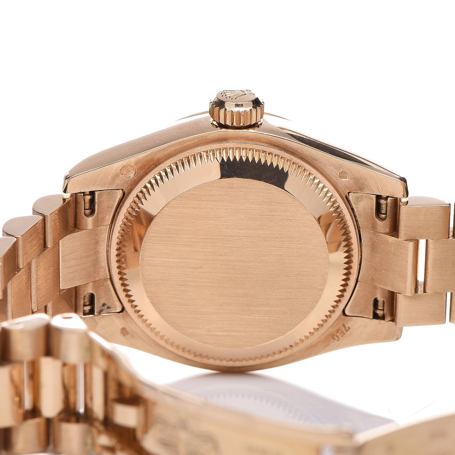 Rolex 18K Yellow Gold Diamond Meteorite 26mm Oyster Perpetual Datejust President Watch 179178 4 of 4