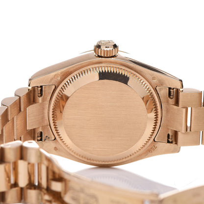 Rolex 18K Yellow Gold Diamond Meteorite 26mm Oyster Perpetual Datejust President Watch 179178 4 of 4