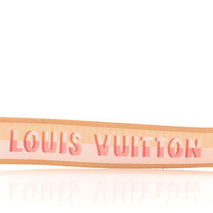 Louis Vuitton Jacquard Speedy Bandouliere 20 Shoulder Strap Pink Orange 3 of 3