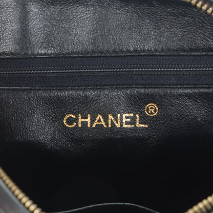 Chanel Lambskin Quilted Tassel Camera Case Black 8 of 10