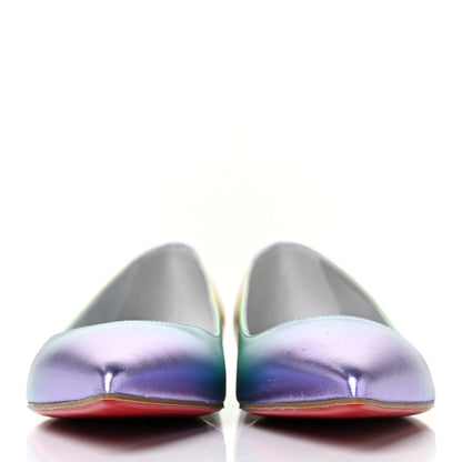 Christian Louboutin Iridescent Nappa Kate Flats 36 Multicolor 2 of 8