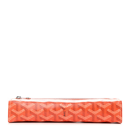 Goyard Goyardine Trousse Pencil Pouch Orange 1 of 7