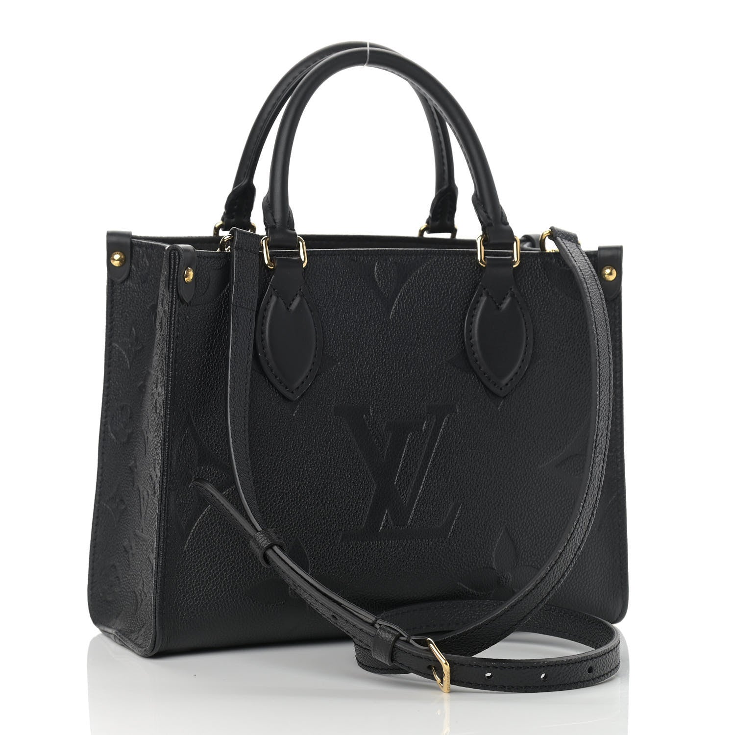 Louis Vuitton Empreinte Monogram Giant Onthego PM Black 3 of 9