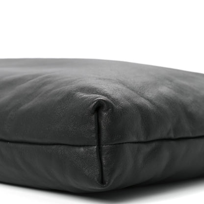 Mansur Gavriel Calfskin Reversible Pillow Tote Black Flamma 12 of 12
