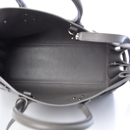 Saint Laurent Grained Calfskin Small Sac De Jour Fog 5 of 17