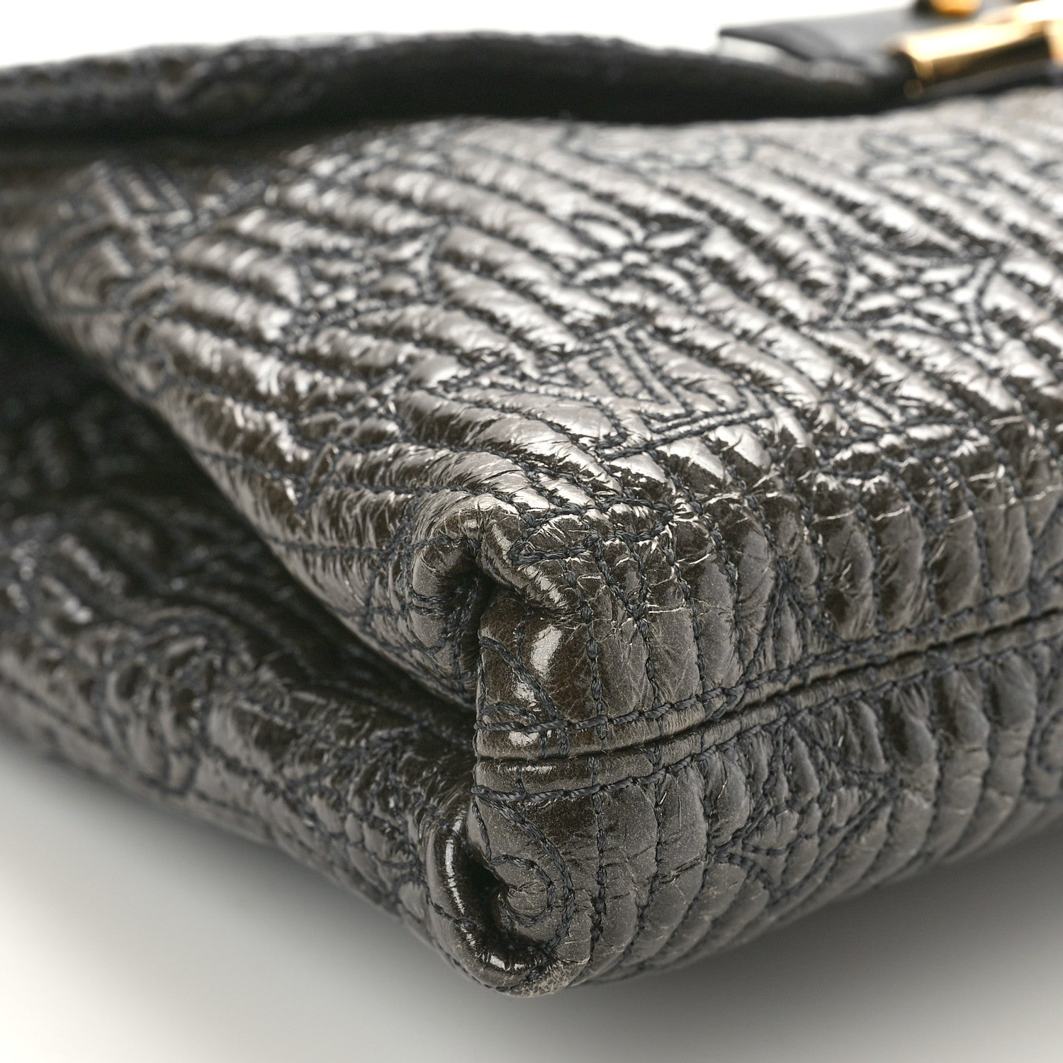 Louis Vuitton Monogram Motard Pochette Dark Brown 8 of 9