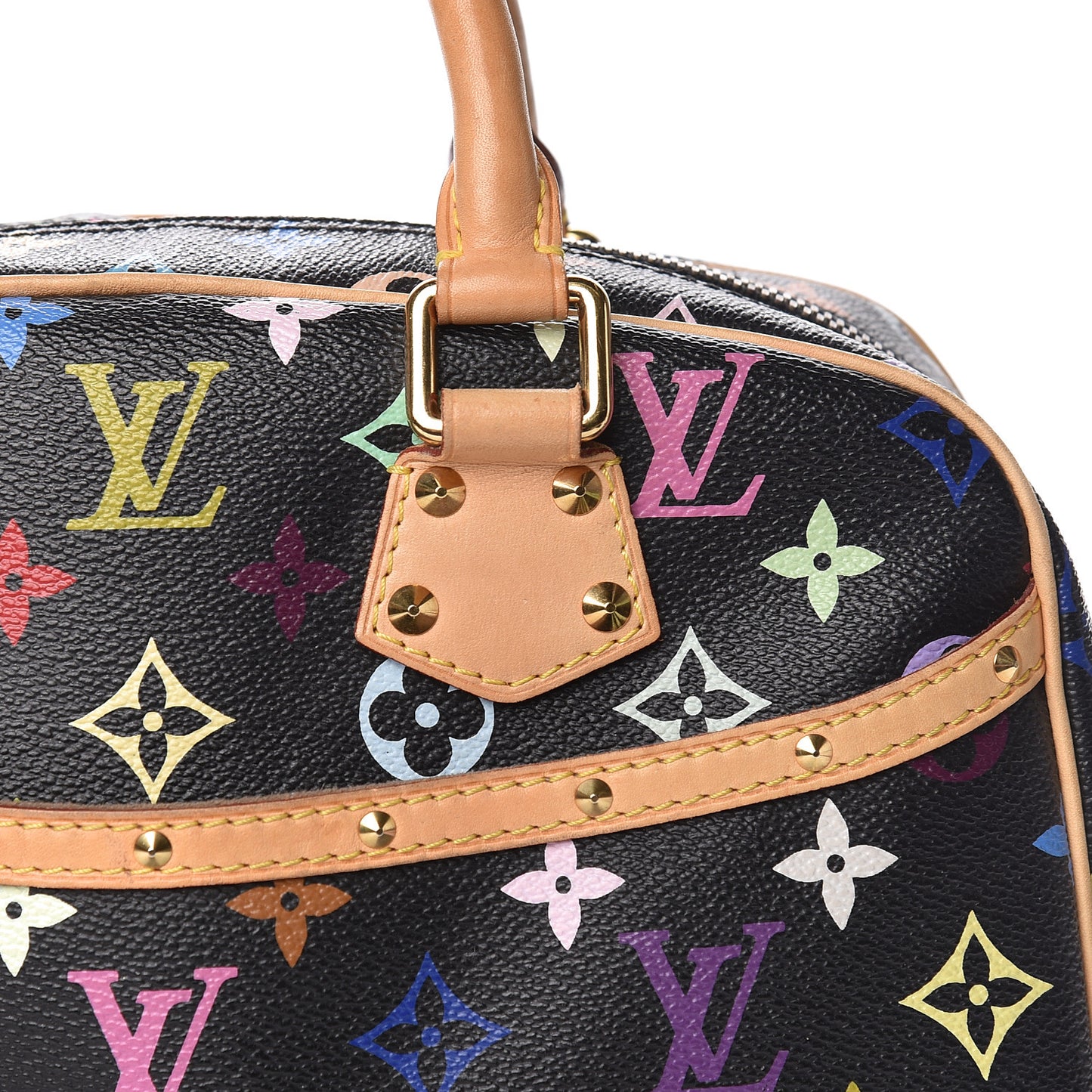 Monogram Multicolor Trouville Black