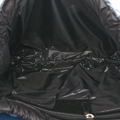 Chanel Nylon Quilted Coco Cocoon Backpack Blue 5 of 10