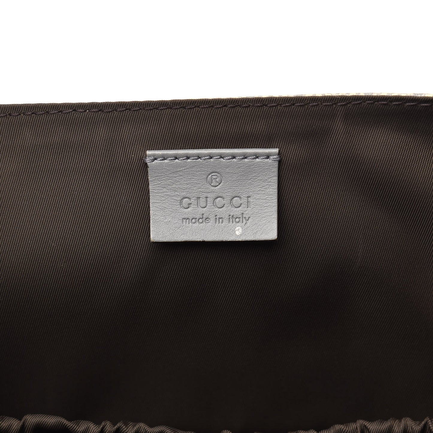GG Plus Monogram Messenger Diaper Bag Ecru Grigio