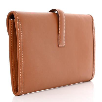 Hermes Swift Jige Elan 29 Clutch Gold 3 of 9