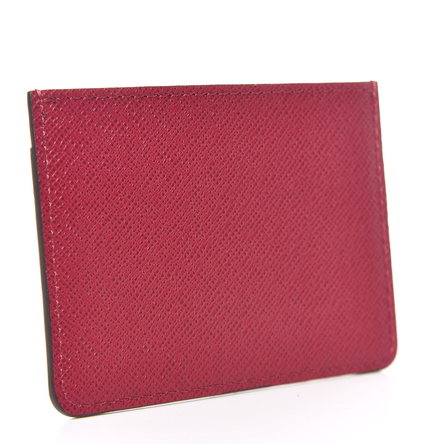 Calfskin Jeanne Wallet Insert Fuchsia