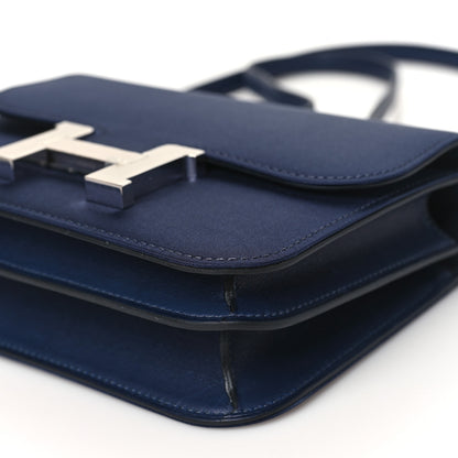 Hermes Silk Constance 18 Bleu Nuit 10 of 11