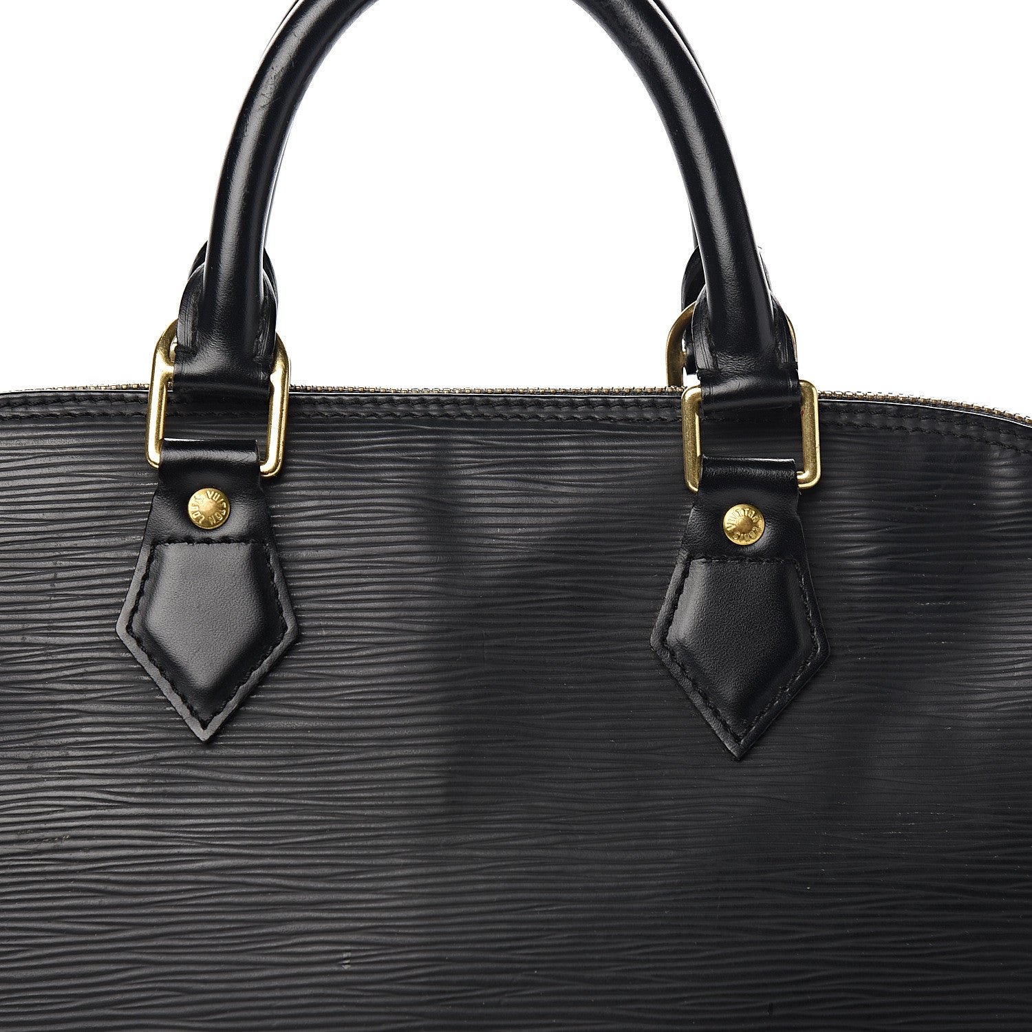 Louis Vuitton Epi Alma PM Black 11 of 12