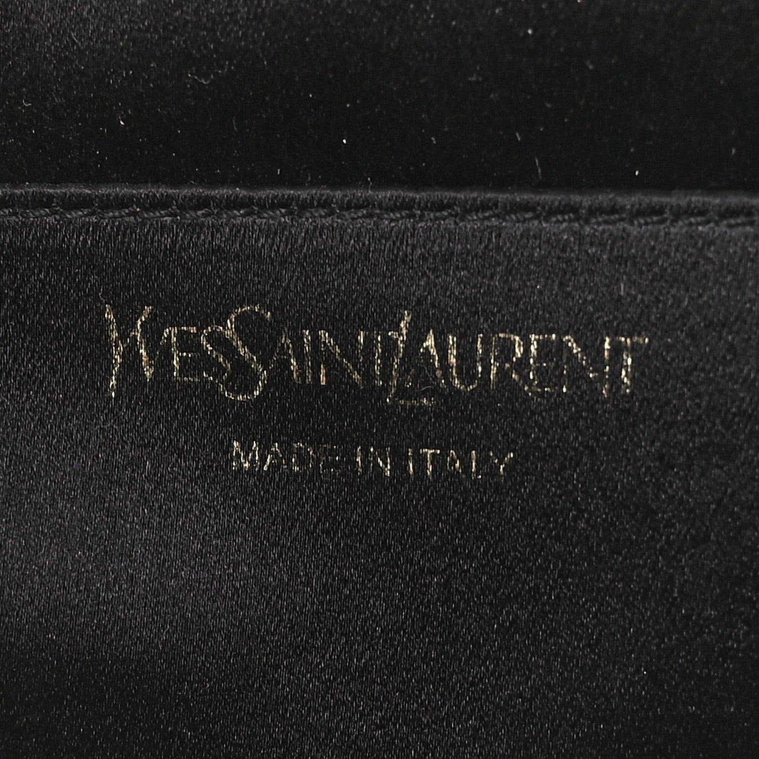 Saint Laurent Metallic Calfskin Monogram Large Belle De Jour Clutch Gold 6 of 10
