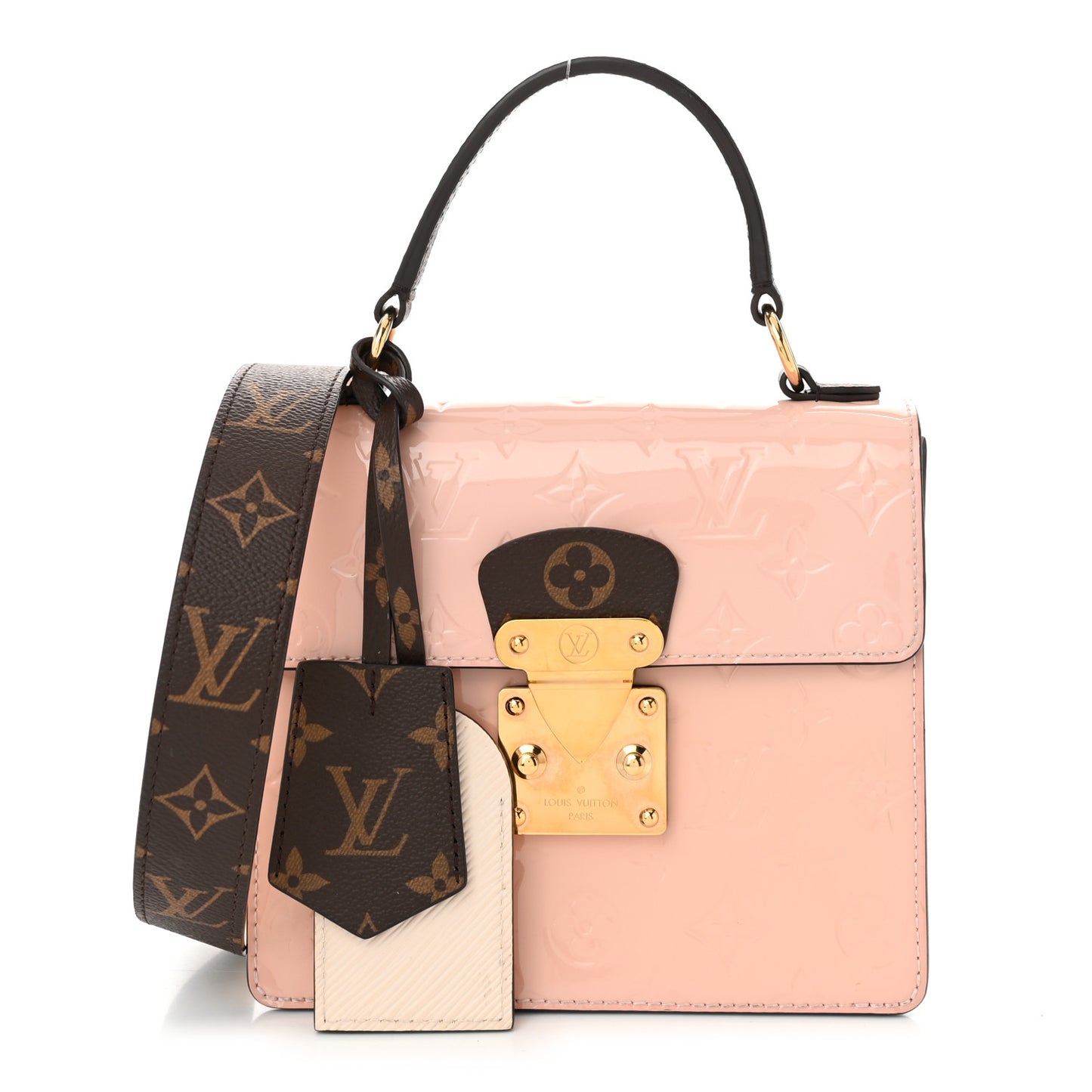 Vernis Epi Monogram Spring Street Rose Ballerine