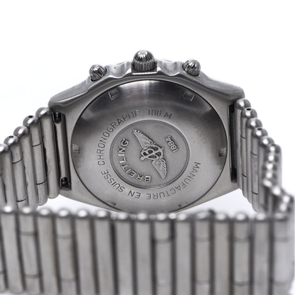 Breitling Stainless Steel 39mm Chronomat Bullet Link Automatic Watch Beige A13048 4 of 7