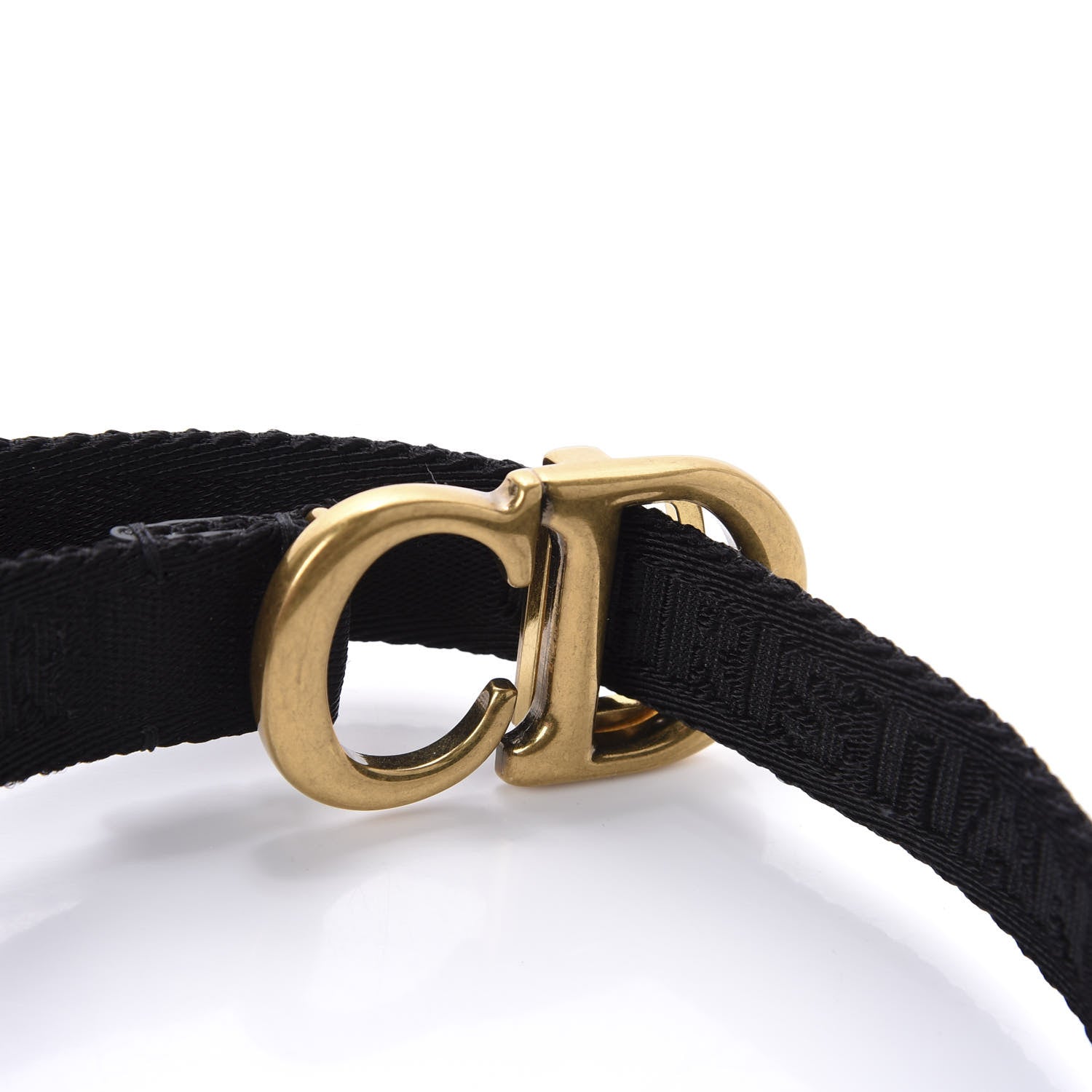 Christian Dior Oblique Saddle Belt Bag Blue 8 of 12