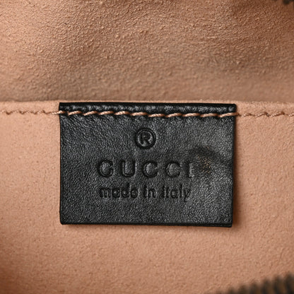 Gucci Calfskin Matelasse GG Marmont Belt Bag 85 34 Black 6 of 10