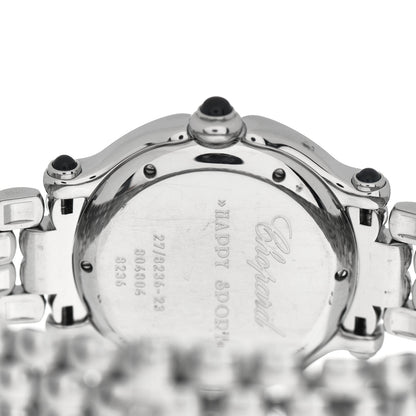 Chopard Stainless Steel 7 Diamond 32mm Happy Sport Quartz Watch 4 of 4