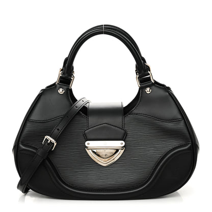 Louis Vuitton Epi Montaigne Sac Black 1 of 9