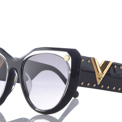 Louis Vuitton My Fair Lady Studs Sunglasses Z1146E Black 7 of 8