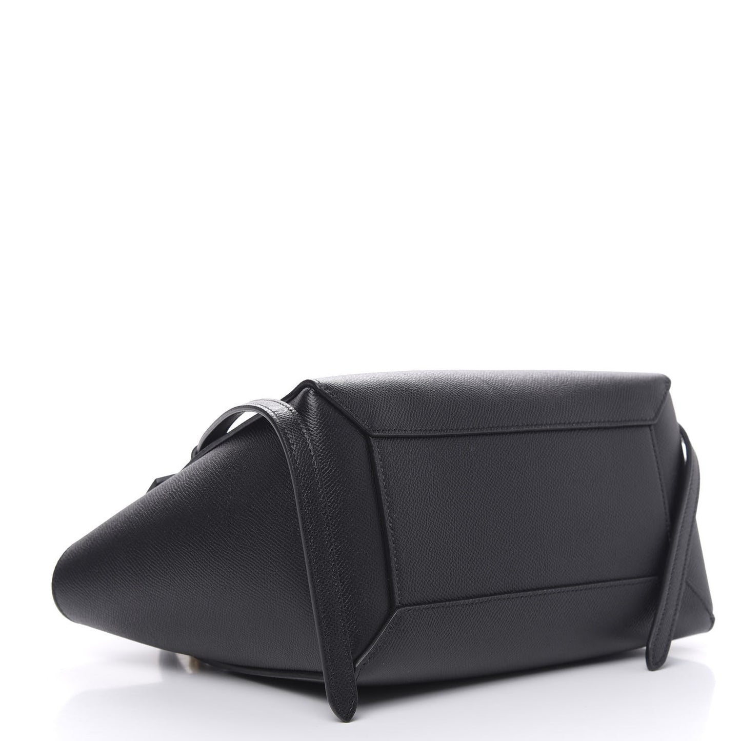 Baby Grained Calfskin Micro Belt Bag Black