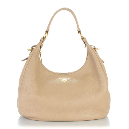 Prada Vitello Daino Hobo Visone 1 of 8