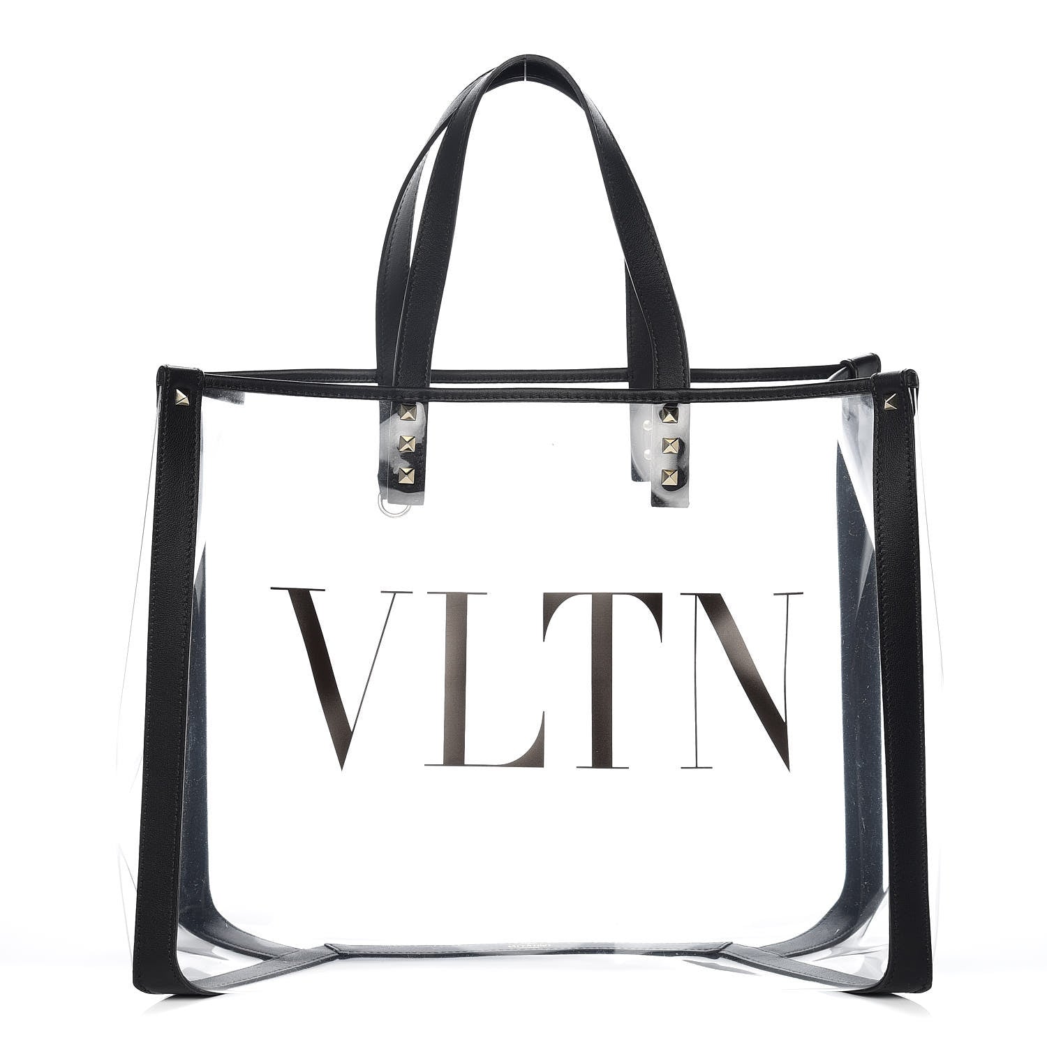 Valentino Garavani Plexy VLTN Shopping Bag Transparent 3 of 13
