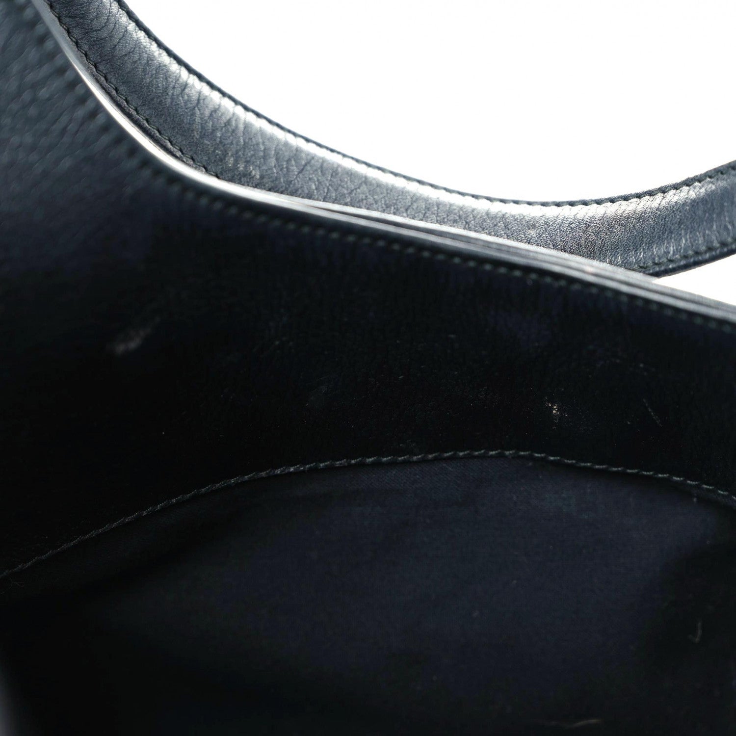 Saint Laurent Calfskin Belle de Jour Cabas Tote Black 13 of 27