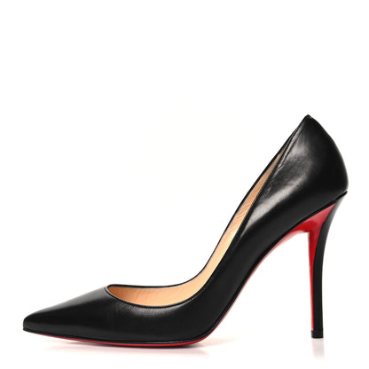 Christian Louboutin Nappa Apostrophy 100 Pumps 39 Black 1 of 8