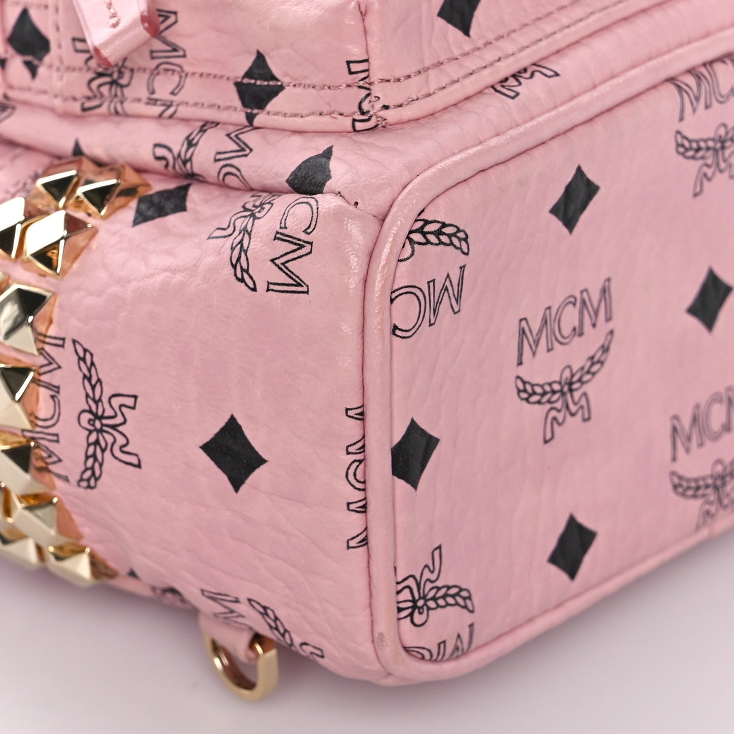 Visetos Side Stud X-Mini Stark Backpack Soft Pink