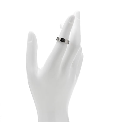 Cartier 18K White Gold 5.5mm LOVE Ring 50 5.25 2 of 6