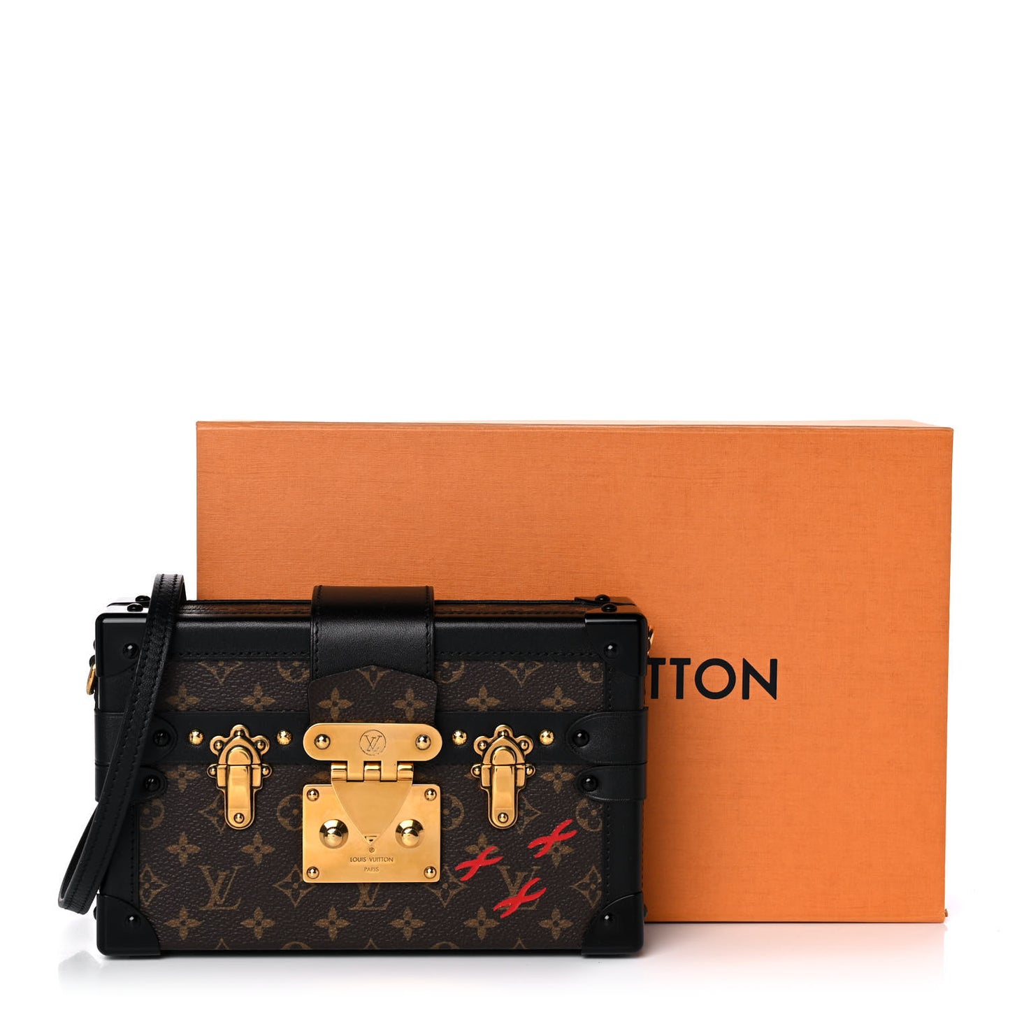 Monogram Petite Malle Black
