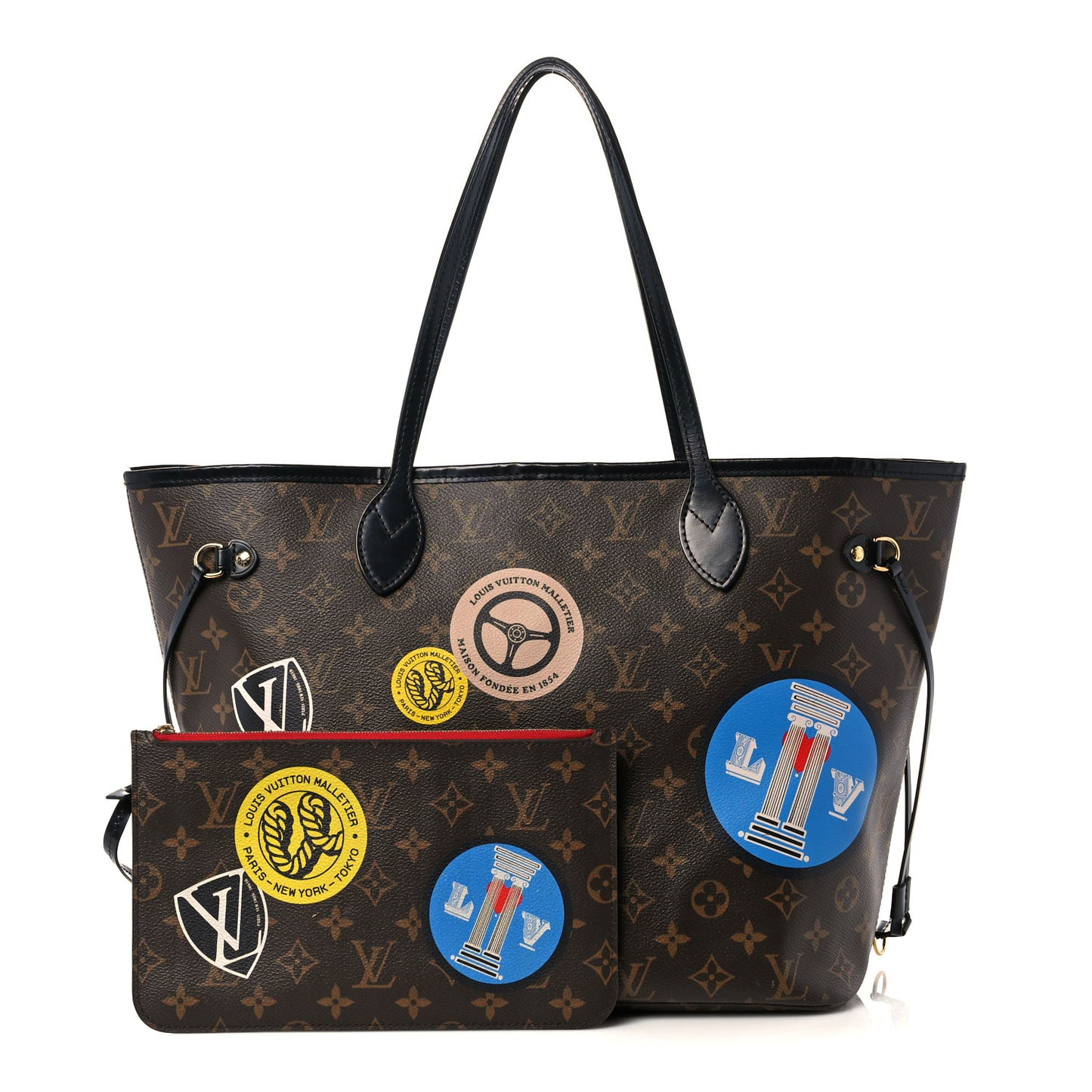 Monogram World Tour Neverfull MM